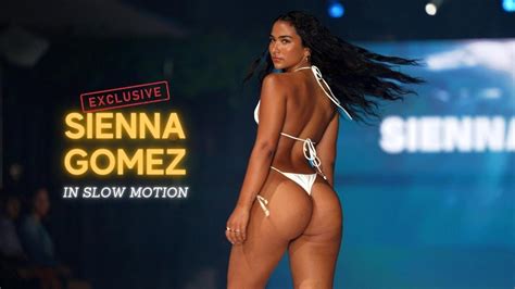 sienna mae gomez ass|Sienna May Gomez in Slow Motion / Miami Swim Week 2023